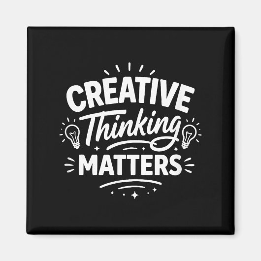 Creatief Denken - Magneet (Voorkant)