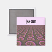 Creatief Denken Motiverend Ontwerp Magneet (Voorkant / Achterkant)