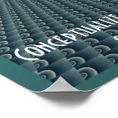 Creatief denken ontwerp conceptualiseren poster (Hoek)