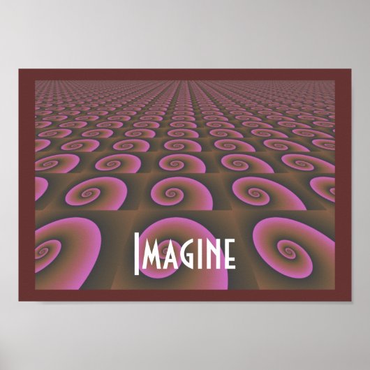 Creatief denkend, gebundeld design - Stel je voor Poster (Voorkant)