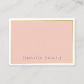 Creatief design elegant, eenvoudig, modern visitekaartje (Voorkant)