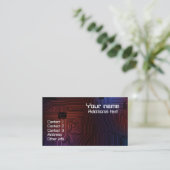 creatief design-visitekaartje visitekaartje (Staand voorkant)