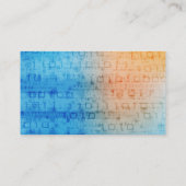 creatief design-visitekaartje visitekaartje (Achterkant)