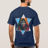 Creatief Digitaal Vrouw T-shirt (Achterkant)