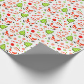 Creatief Disc Golf Kerstcadeau Inpakpapier (Hoek)