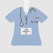 Creatief Dokter Aandenken Geschenk Ornament (achterkant)