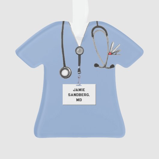 Creatief Dokter Aandenken Geschenk Ornament (voorkant)
