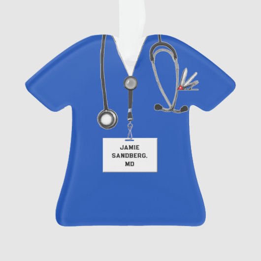 Creatief Dokter Afstudeercadeau Ornament (voorkant)