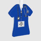 Creatief Dokter Afstudeercadeau Ornament (voorkant)