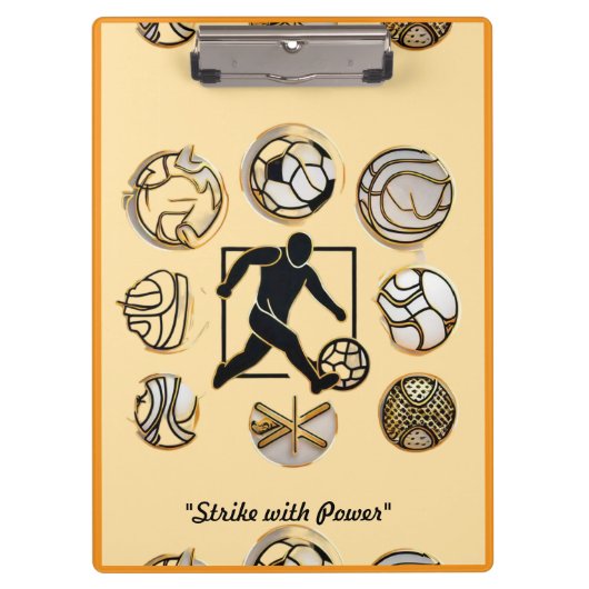 "Creatief Football Ideeën" Klembord (Voorkant)