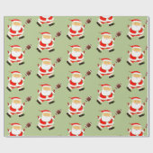 Creatief Football kerstcadeaupapier Cadeaupapier (Vlak)