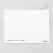 creatief fortuin briefkaart (Achterkant)