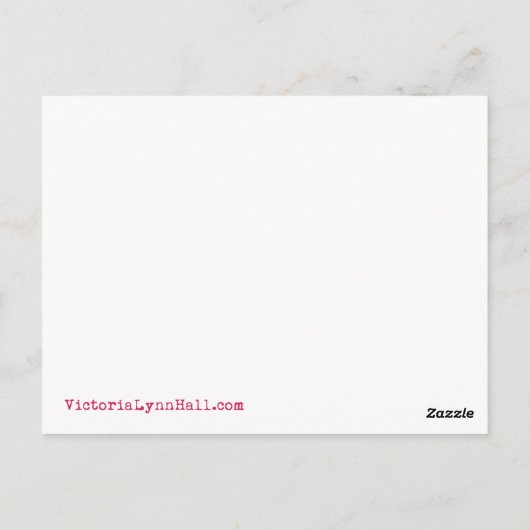 creatief fortuin briefkaart (Achterkant)