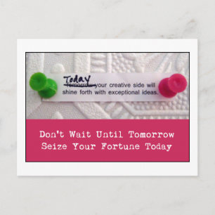 creatief fortuin briefkaart