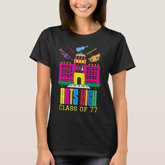 Creatief gebouw kunsten t-shirt (Voorkant)