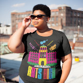 Creatief gebouw  kunsten t-shirt