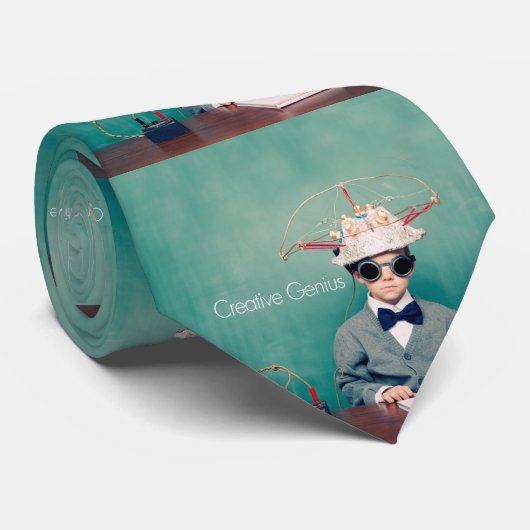 Creatief Genius-Stropdas Stropdas (Opgerold)