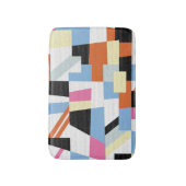 Creatief Geometrisch: Lengte Patroon Ontwerp Badmat (Voorkant Verticaal)