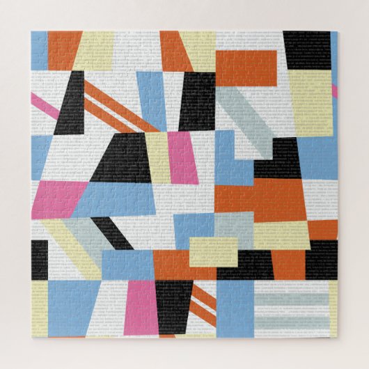 Creatief Geometrisch: Lengte Patroon Ontwerp Legpuzzel (Verticaal)