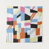 Creatief Geometrisch: Lengte Patroon Ontwerp Wandkleed (Voorkant (horizontaal))