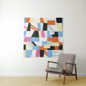Creatief Geometrisch: Lengte Patroon Ontwerp Wandkleed (In situ)