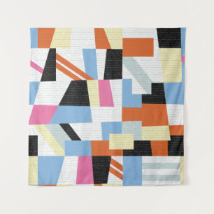 Creatief Geometrisch: Lengte Patroon Ontwerp Wandkleed