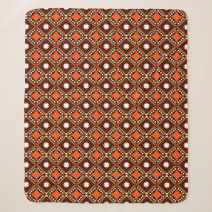 Creatief geometrisch, modern Abstract rood. Sherpa Deken