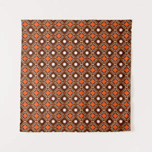 Creatief geometrisch, modern Abstract rood. Wandkleed