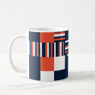 Creatief Geometrisch: Modern naadloos ontwerp Koffiemok