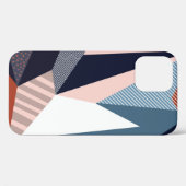 Creatief geometrisch patroon met verschillende vor Case-Mate iPhone case (Achterkant (horizontaal))