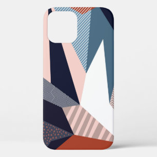 Creatief geometrisch patroon met verschillende vor Case-Mate iPhone case