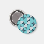 Creatief geometrisch vormpatroon magneet (Voorkant / Achterkant)