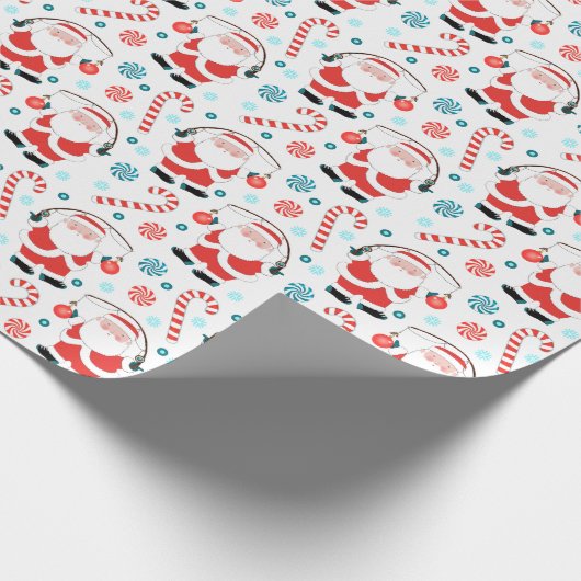 Creatief Gevist kerstvakantie Cadeaupapier (Hoek)