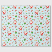 Creatief Golf Kerstcadeau Cadeaupapier (Vlak)