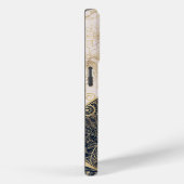 Creatief Goud Yin Yang Nachtdag Mandala Case-Mate iPhone Case (Achterkant / Rechts)