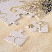 Creatief Goud Yin Yang Nachtdag Mandala Legpuzzel (Zijkant)