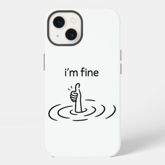 Creatief, grillig, minimalistisch iPhone hoesje (Achterkant)