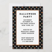 Creatief Halloween-feest Kaart (Achterkant)
