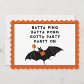 Creatief Halloween Party Kaart (Voorkant)