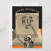 Creatief Halloween Party Kaart (Voorkant)