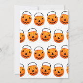 Creatief Halloween Party Kaart (Achterkant)