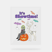 Creatief Halloween thema Acryl Bord (Voorkant)