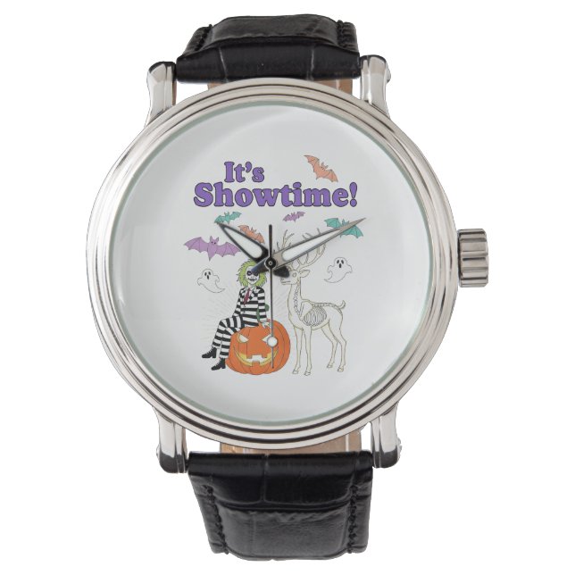 Creatief Halloween thema Horloge (Voorkant)