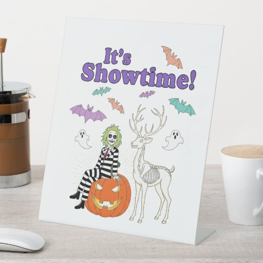 Creatief Halloween thema Reclamebord Met Voetstuk (Insitu)