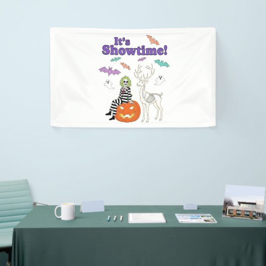 Creatief Halloween thema Spandoek (Beurs)