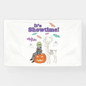 Creatief Halloween thema Spandoek (Horizontaal)