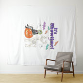 Creatief Halloween thema Wandkleed (In Situ (horizontaal))