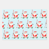 Creatief Hockey Kerstcadeau Inpakpapier Vel (Voorkant 3)