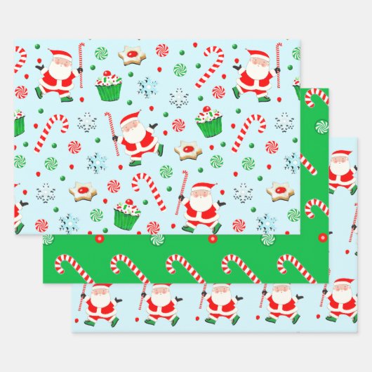 Creatief Hockey Kerstcadeau Inpakpapier Vel (Set)