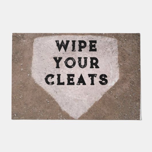 Creatief Honkbal Deurmat (Voorkant)